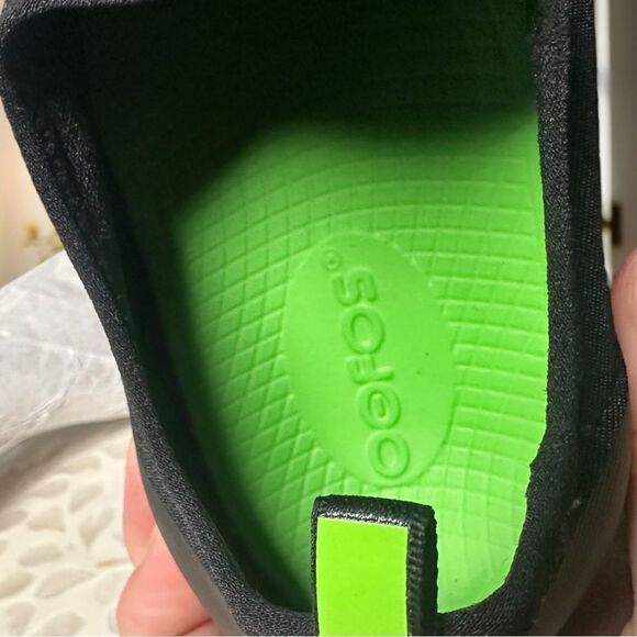 OOFOS OOMG Sport Low Slip-on Shoe Sneakers Black Size 8.5 EU 39.5 - Picture 14 of 14